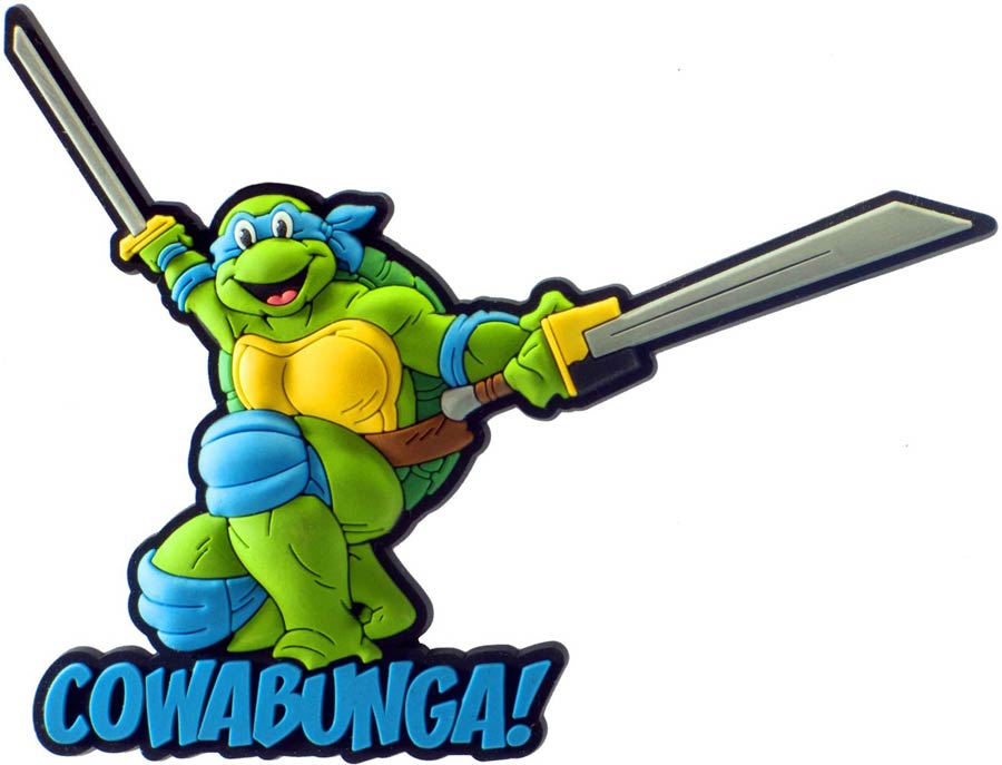 Teenage Mutant Ninja Turtles Soft Touch Magnet - Leonardo