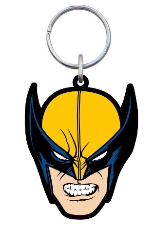 Marvel Soft Touch PVC Key Holder - Wolverine Head