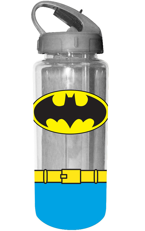 DC Comics 20-ounce (600 ml) Tritan Water Bottle - Batman Uniform