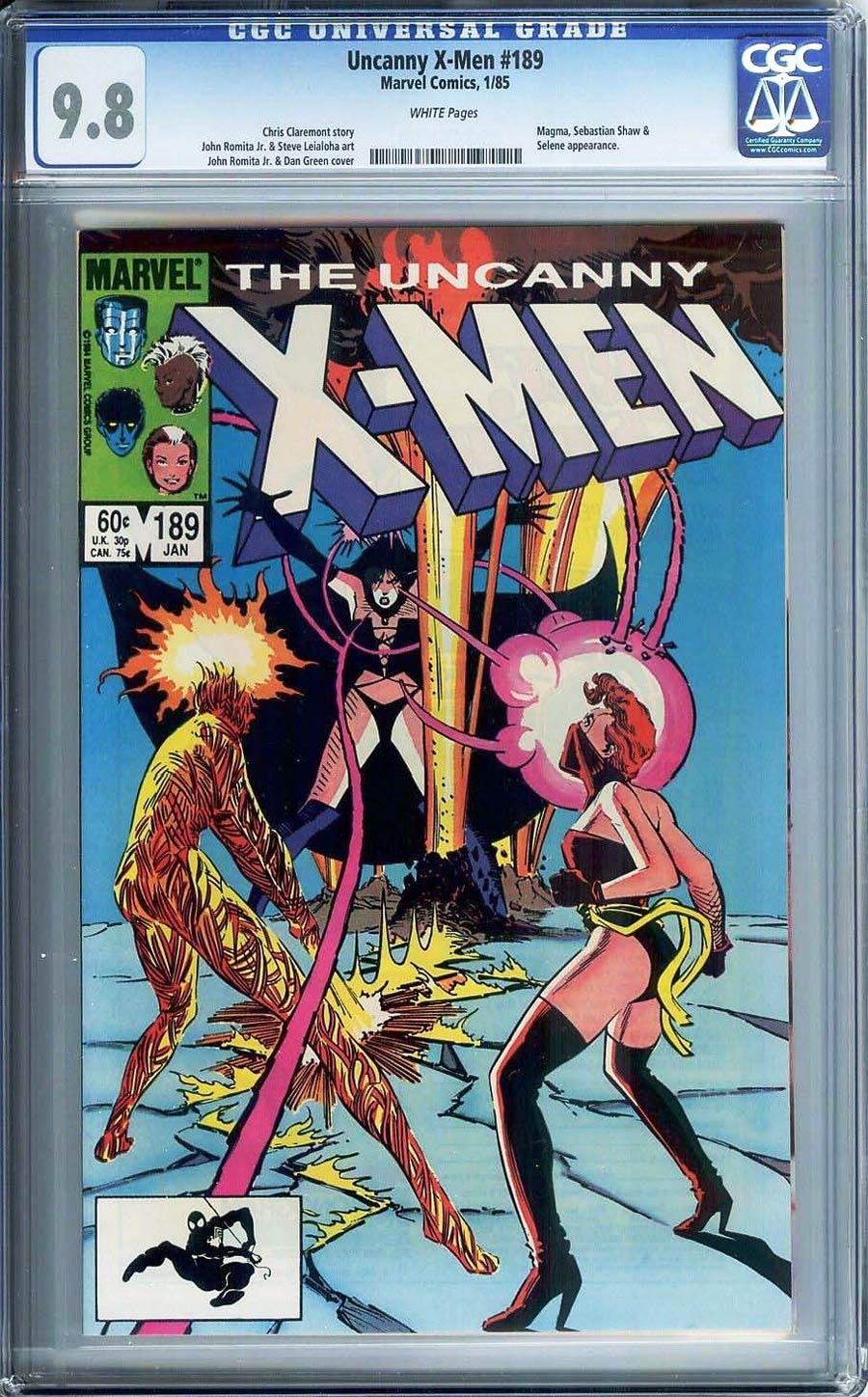 Uncanny X-Men #189 Cover B CGC 9.8