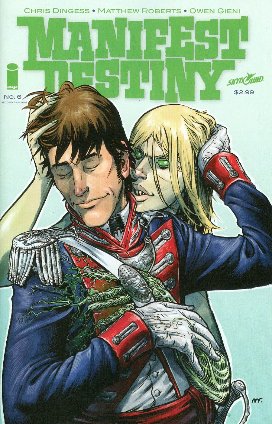 Manifest Destiny #6 Cover B 2nd Ptg Variant Cover