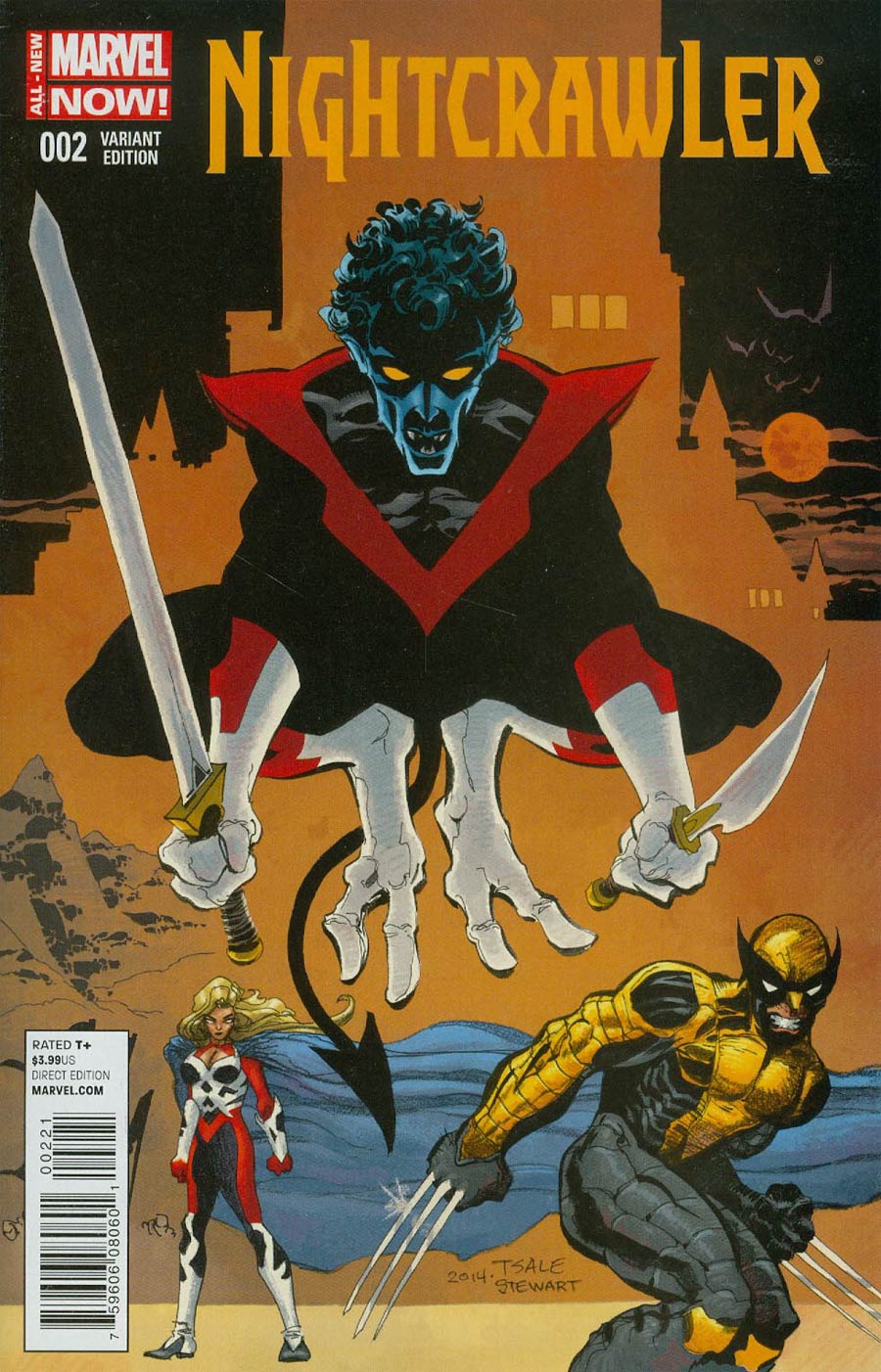 Nightcrawler Vol 4 #2 Cover B Incentive Tim Sale Variant Cover