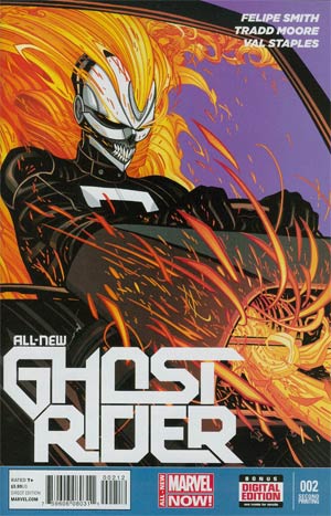 All-New Ghost Rider #2 Cover D 2nd Ptg Tradd Moore Variant Cover
