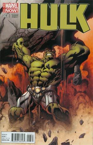 Hulk Vol 3 #3 Cover B Incentive Mark Bagley Variant Cover