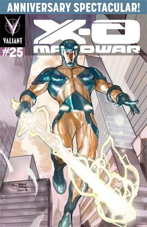 X-O Manowar Vol 3 #25 Cover E Incentive Terry Dodson Variant Cover (Armor Hunters Part 0)
