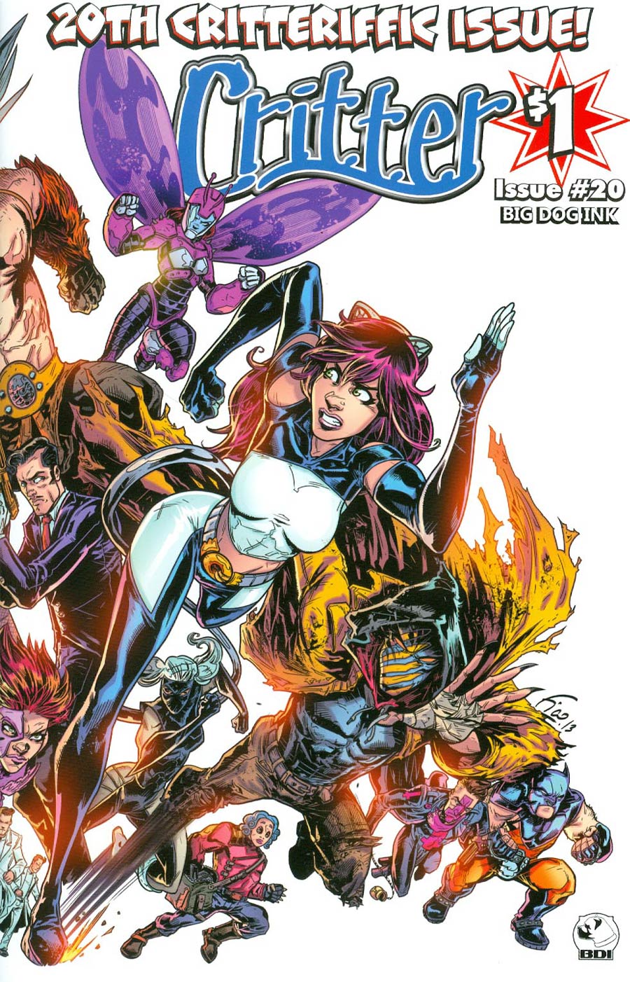 Critter Vol 2 #20 Cover A Fico Ossio