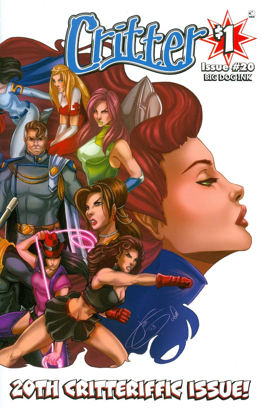 Critter Vol 2 #20 Cover B Jenevieve Broomall