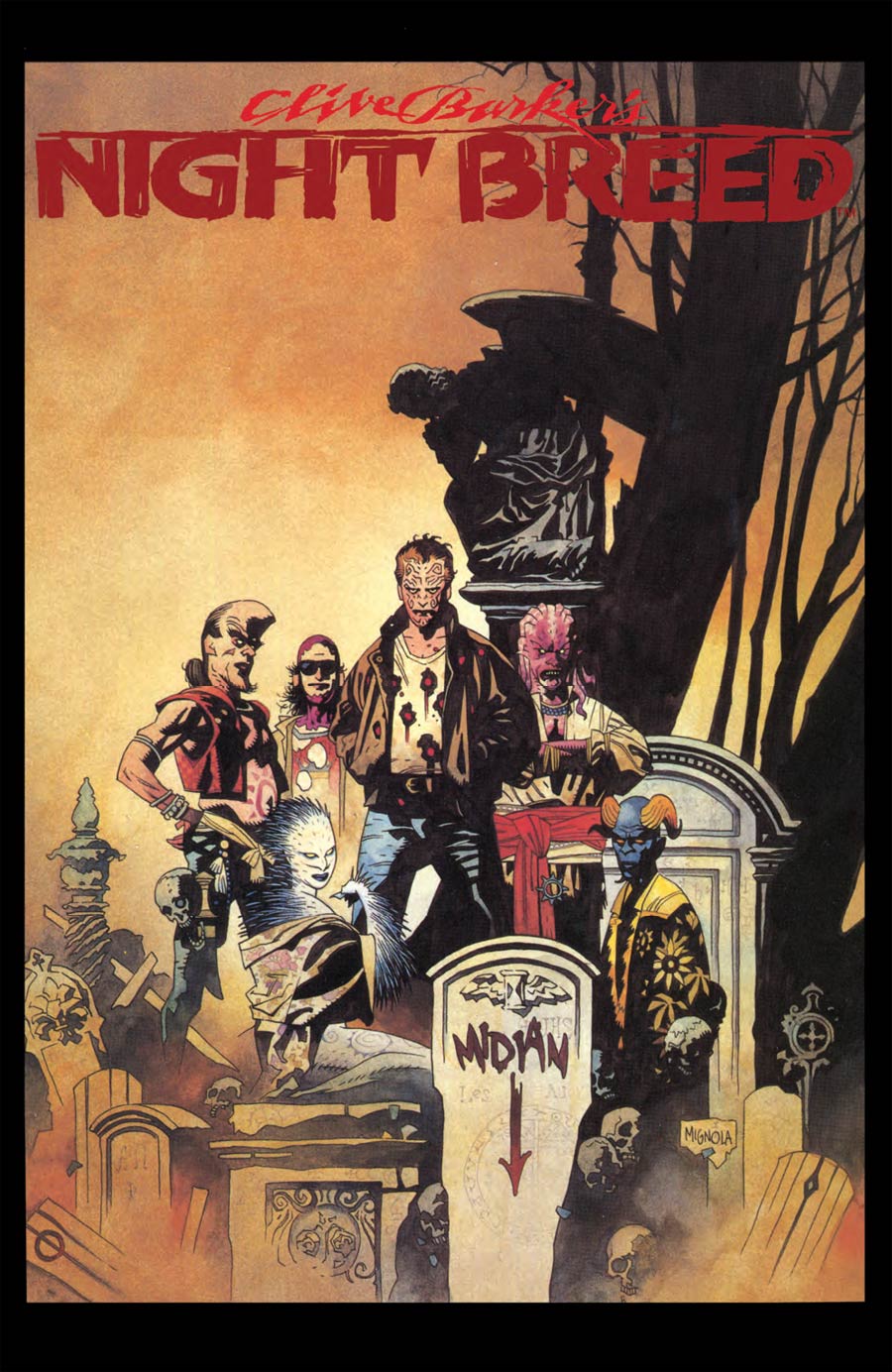 Clive Barkers Nightbreed Vol 2 #1 Cover C Incentive Mike Mignola Variant Cover