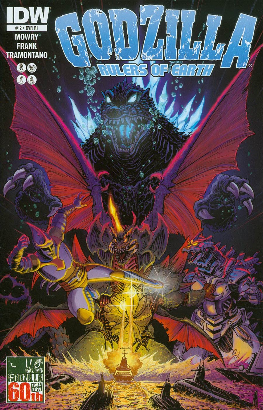 Godzilla Rulers Of The Earth #12 Cover B Incentive Jeff Zornow Variant Cover