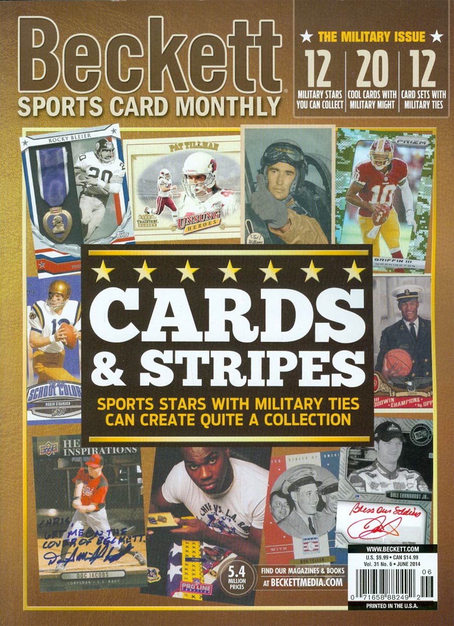 Beckett Sports Card Monthly Vol 31 #6 Jun 2014