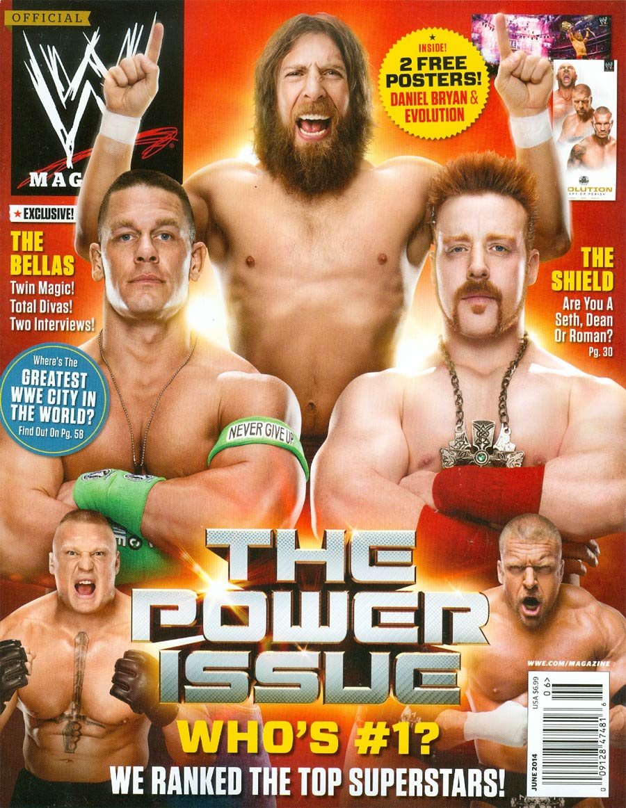 WWE Magazine #101 Jun 2014