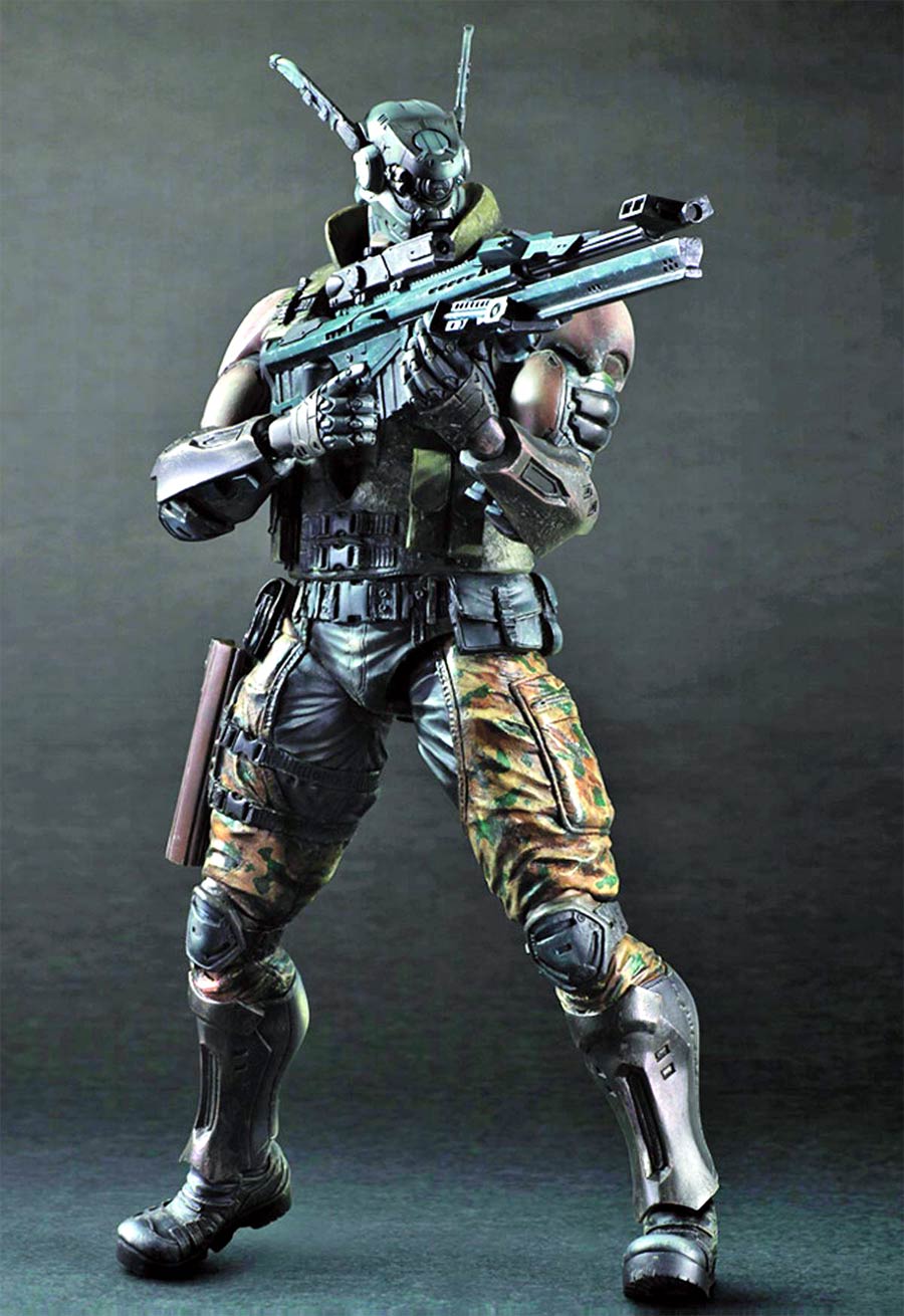 Appleseed Alpha Play Arts Kai Briareos Action Figure