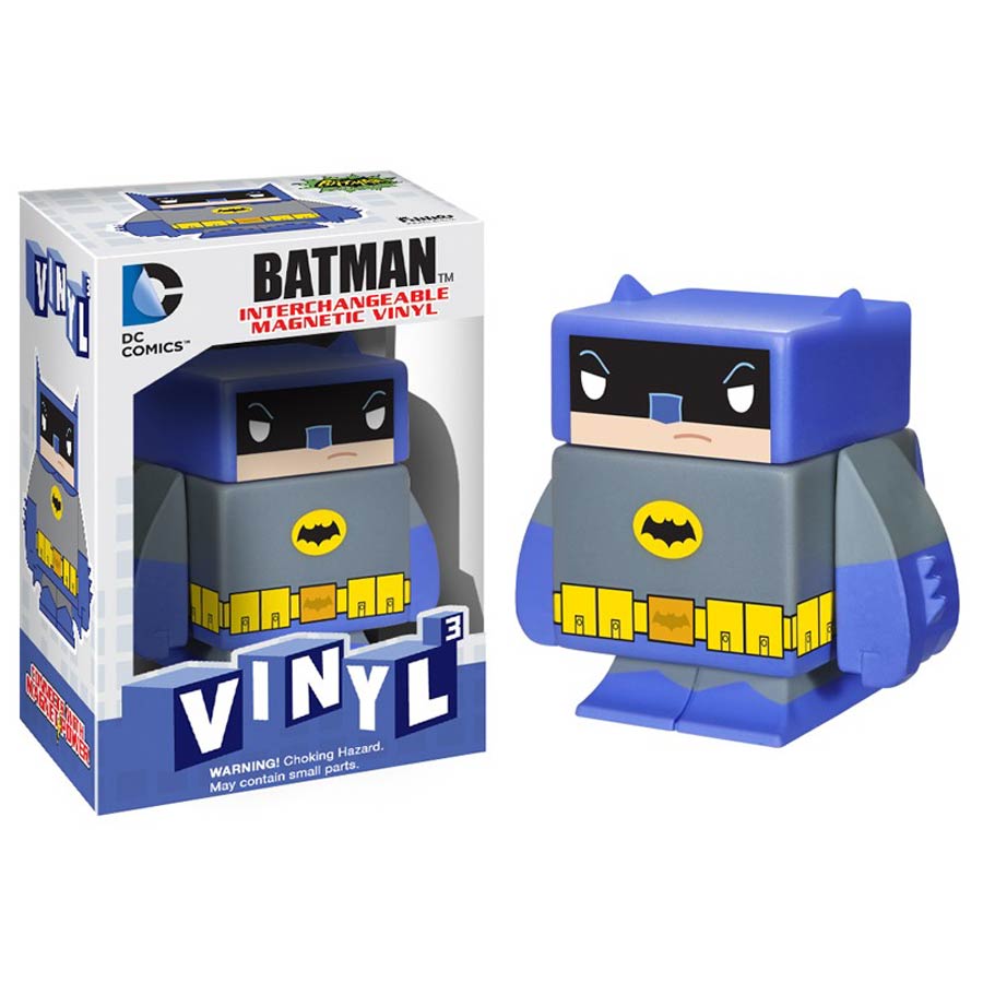 Vinyl Cubed DC Comics Batman Blue Interchangeable Magnetic Vinyl Figure
