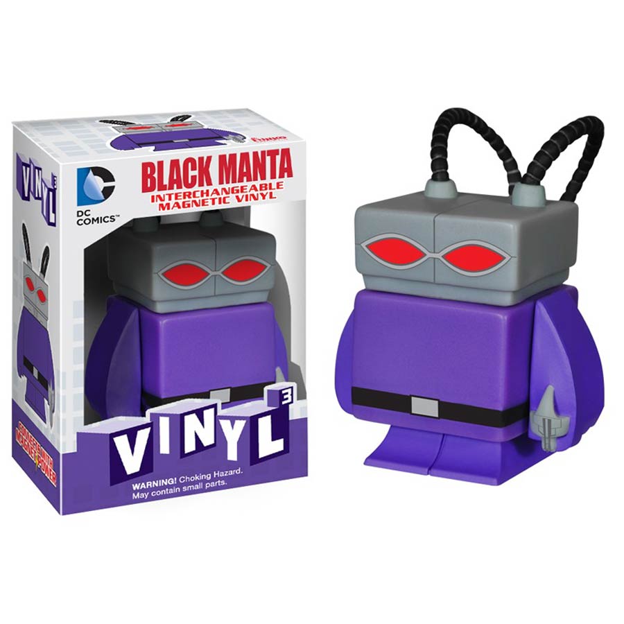 Vinyl Cubed DC Comics Black Manta Interchangeable Magnetic Vinyl Figure