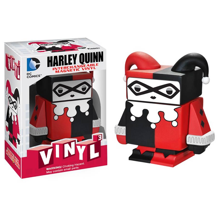 Vinyl Cubed DC Comics Harley Quinn Interchangeable Magnetic Vinyl Figure