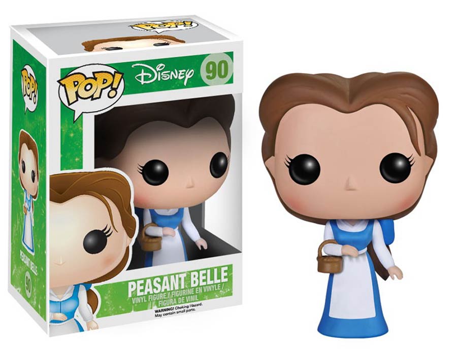 POP Disney 90 Beauty And The Beast Peasant Belle Vinyl Figure