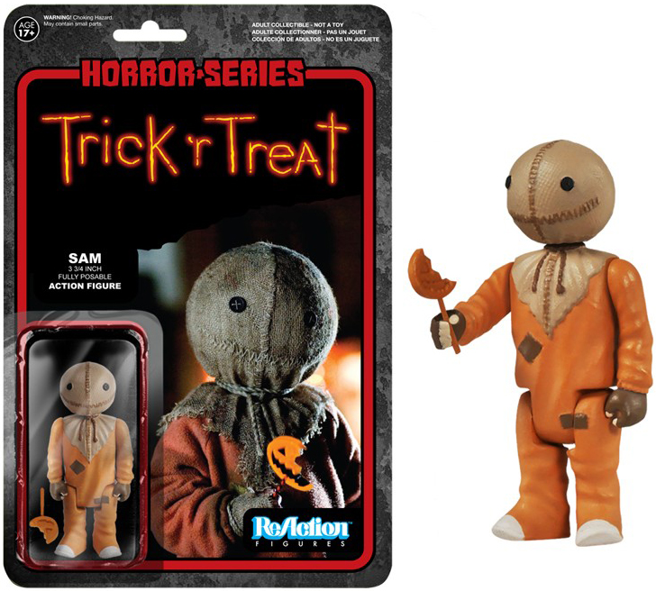 ReAction Horror Trick r Treat Sam 4-Inch Action Figure