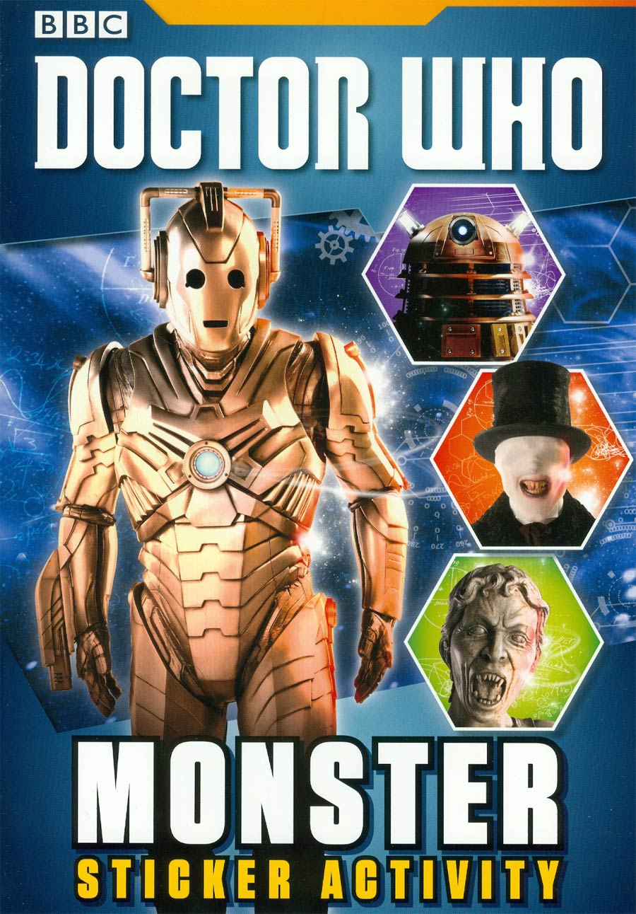 Doctor Who Monster Sticker Activity TP