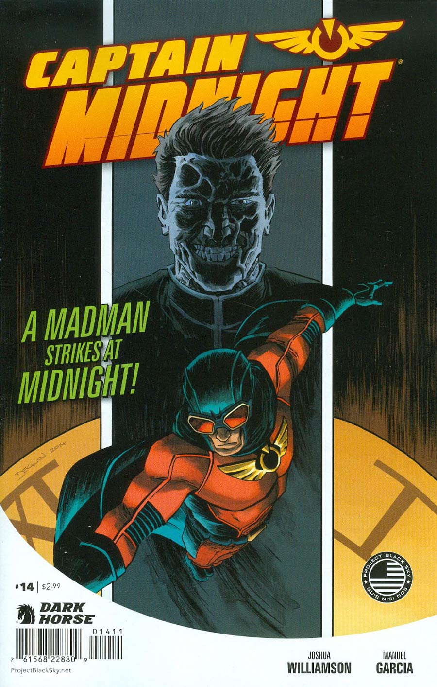 Captain Midnight Vol 2 #14