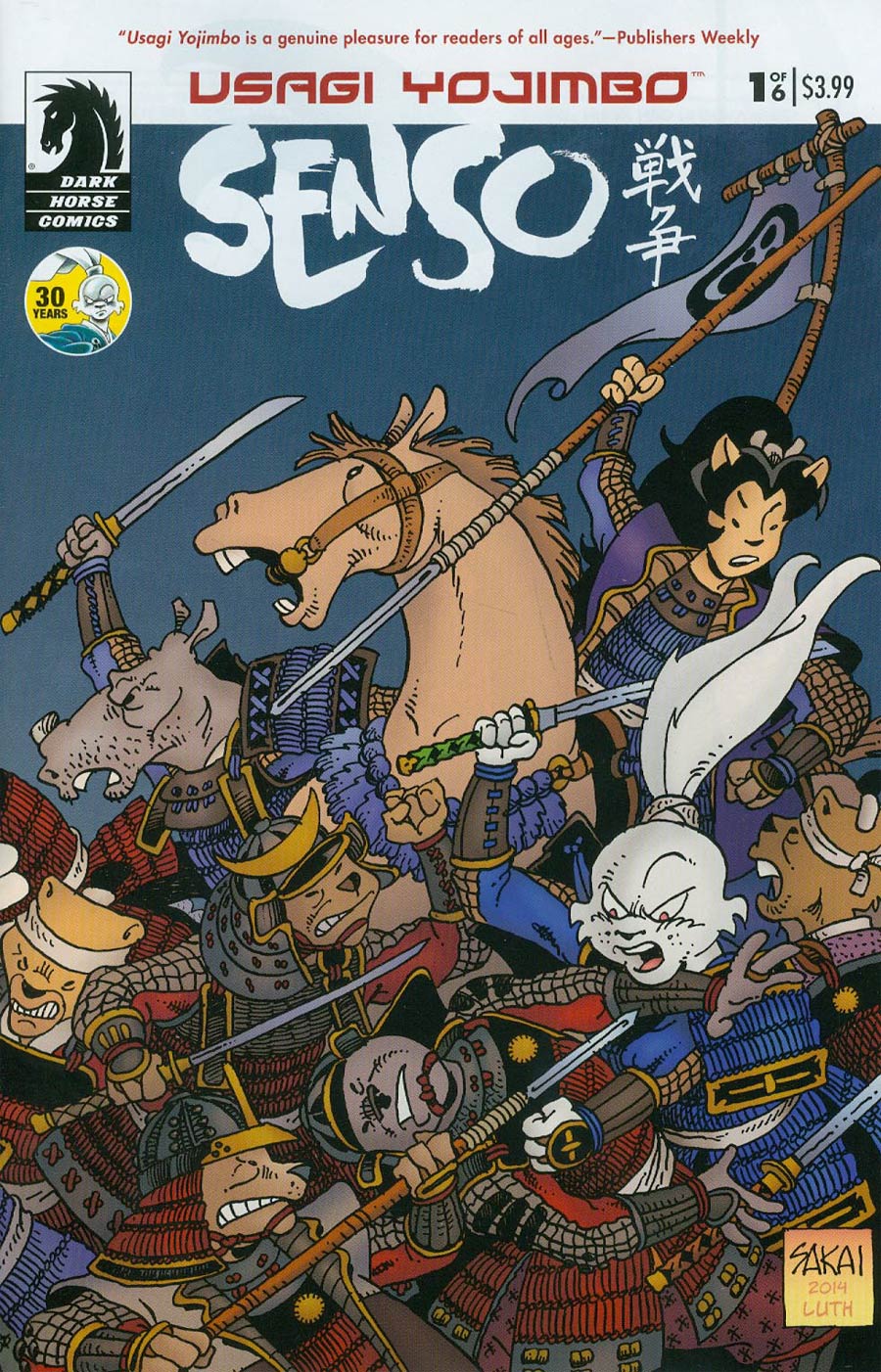 Usagi Yojimbo Senso #1