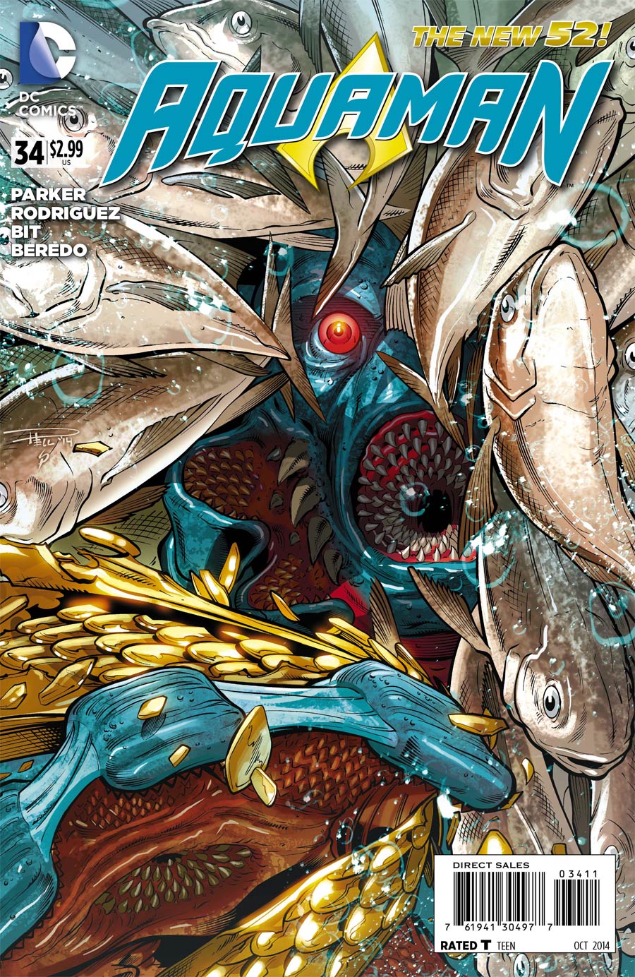 Aquaman Vol 5 #34 Cover A Regular Paul Pelletier Cover