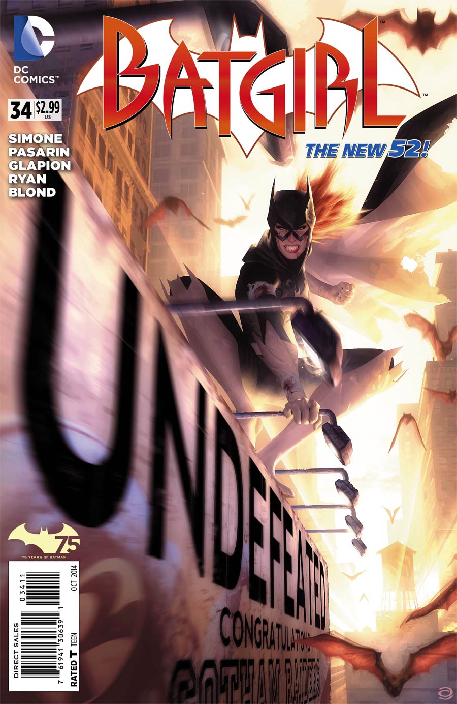 Batgirl Vol 4 #34 Cover A Regular Alex Garner Cover