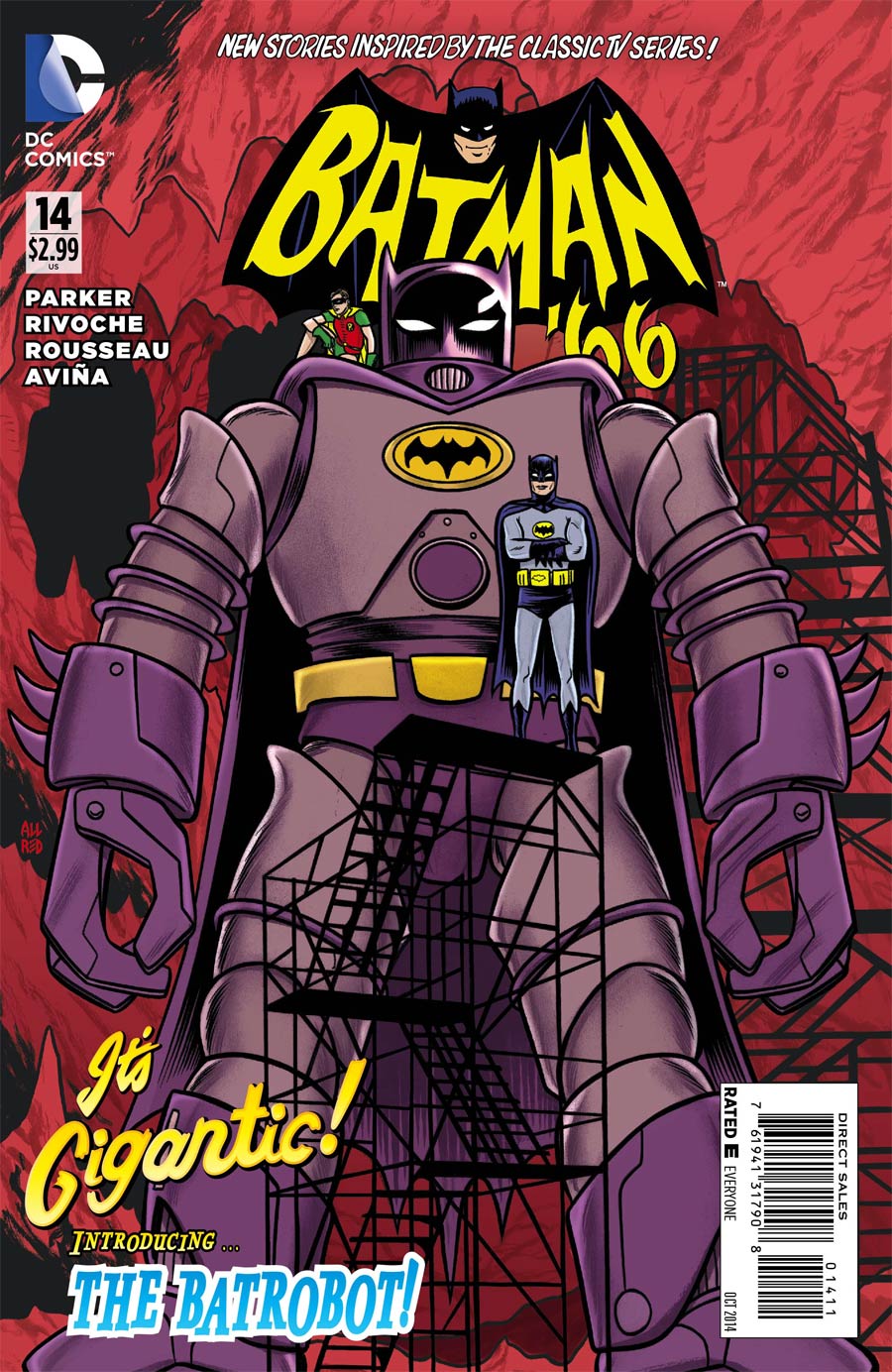 Batman 66 #14 Cover A Regular Michael Allred Cover