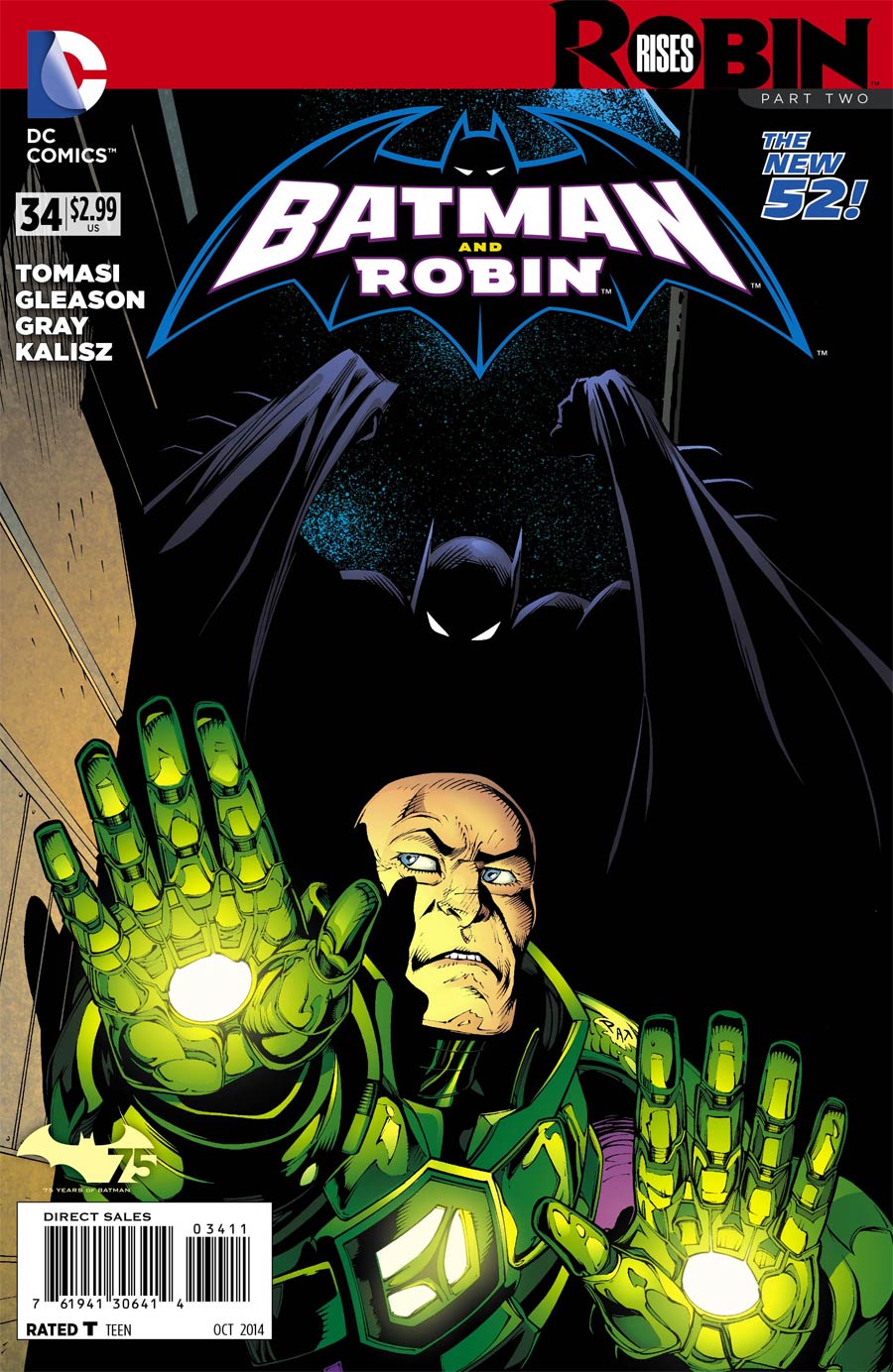 Batman And Robin Vol 2 #34 Cover A Regular Patrick Gleason Cover (Robin Rises Tie-In)