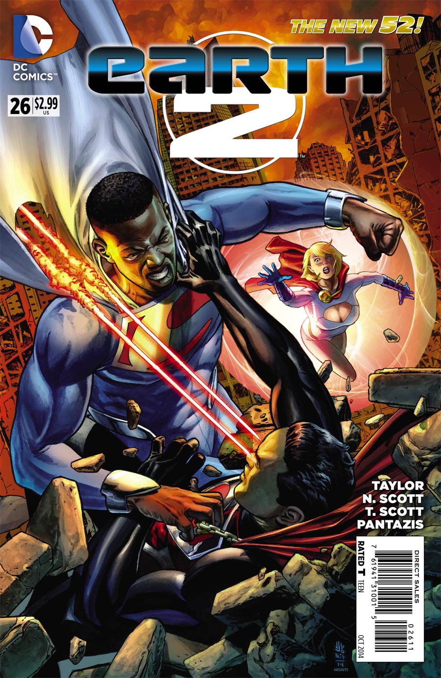 Earth 2 #26 Cover A Regular JG Jones Cover