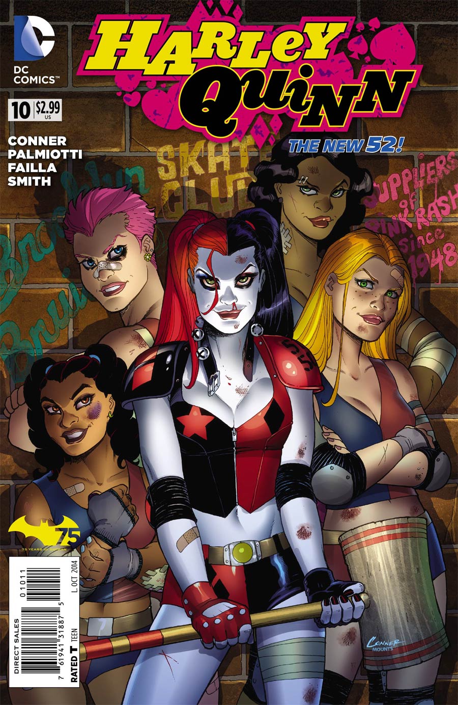 Harley Quinn Vol 2 #10 Cover A Regular Amanda Conner Cover