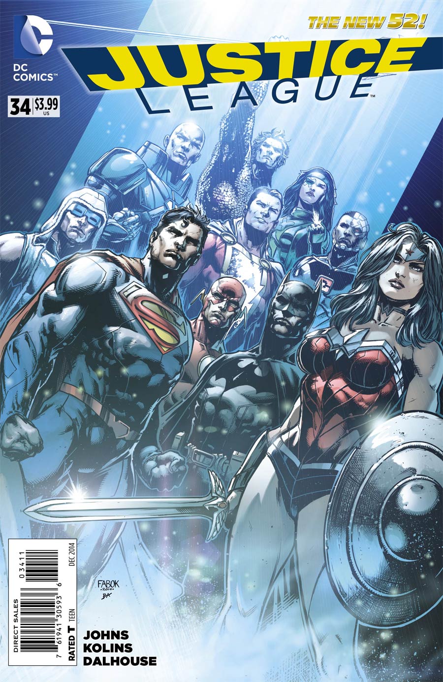 Justice League Vol 2 #34 Cover A Regular Ethan Van Sciver Cover