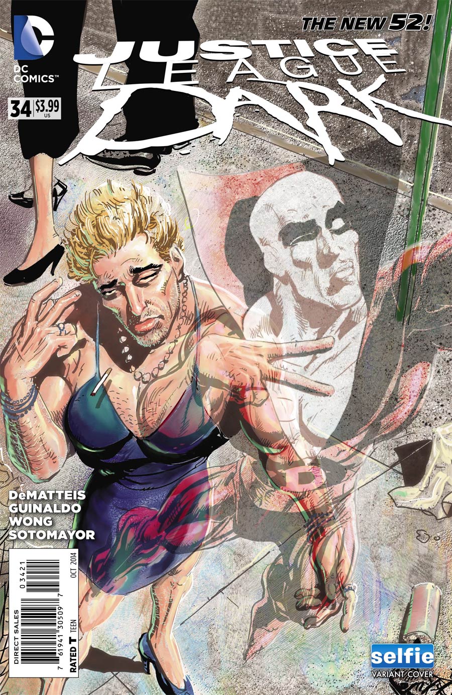 Justice League Dark #34 Cover B Variant DC Universe Selfie Cover