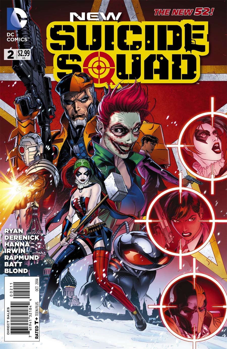 New Suicide Squad #2 Cover A Regular Jeremy Roberts Cover