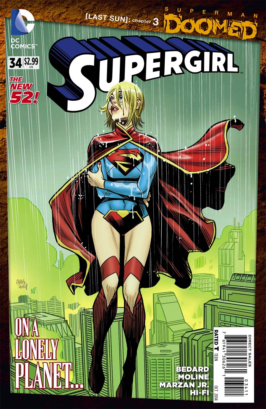 Supergirl Vol 6 #34 (Superman Doomed Tie-In)