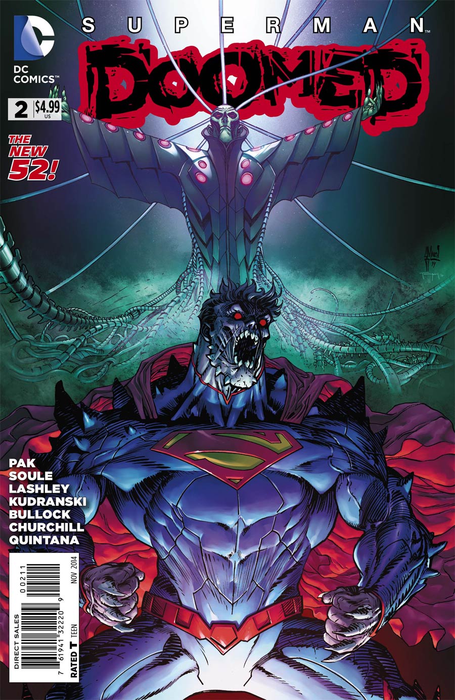 Superman Doomed #2 Cover A Regular Guillem March Cover