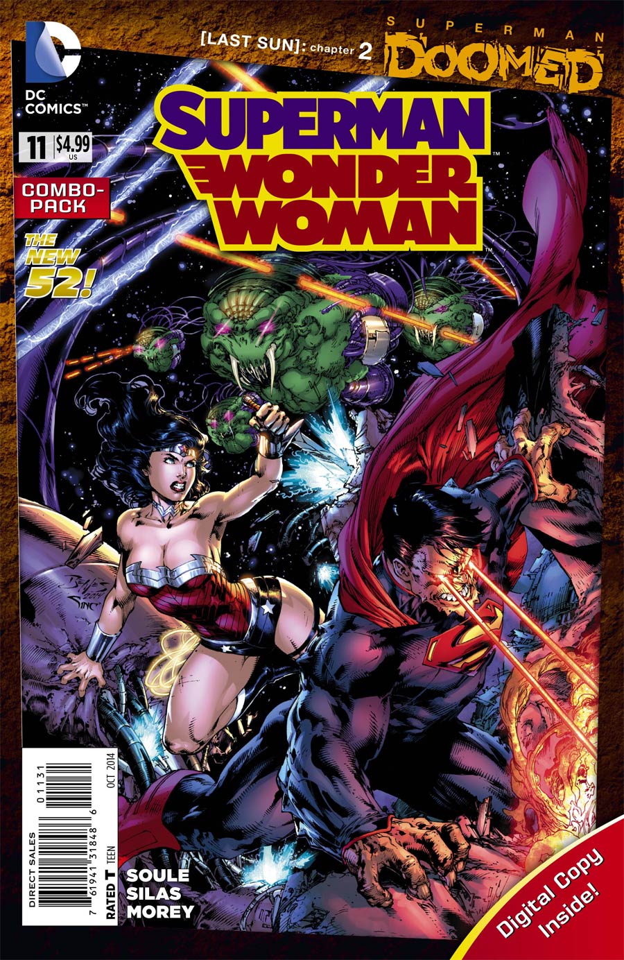 Superman Wonder Woman #11 Cover C Combo Pack With Polybag (Superman Doomed Tie-In)
