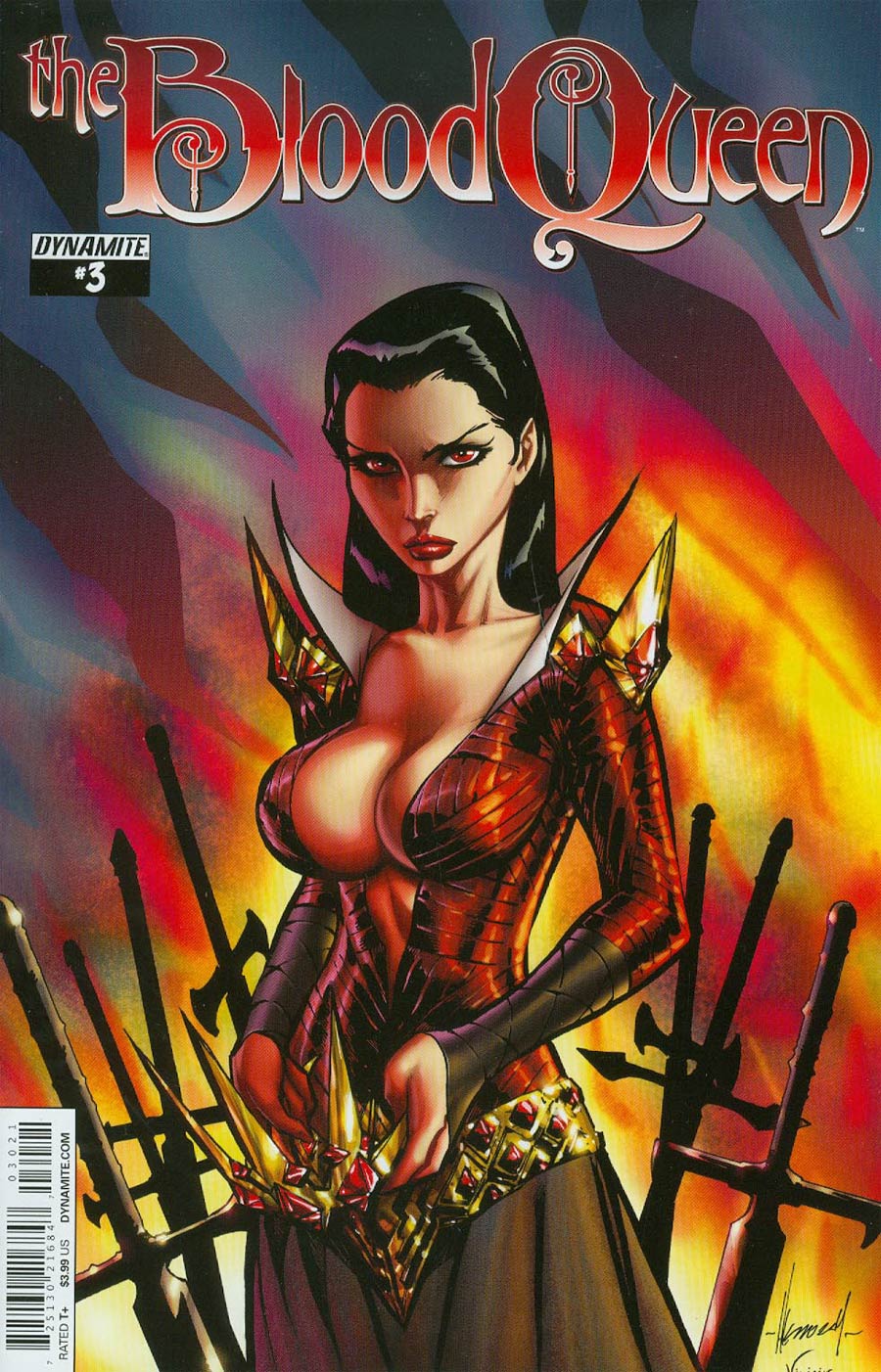 Blood Queen #3 Cover B Variant Ale Garza Cover