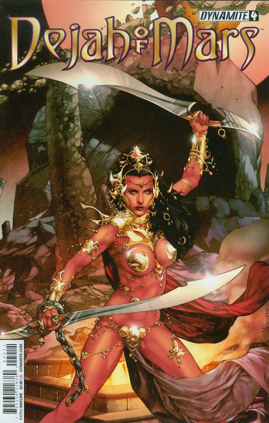 Dejah Of Mars #4 Cover A Regular Jay Anacleto Cover