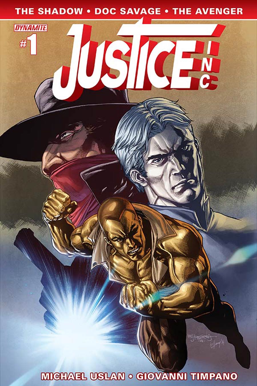 Justice Inc Vol 3 #1 Cover E Variant Stephen Segovia Cover