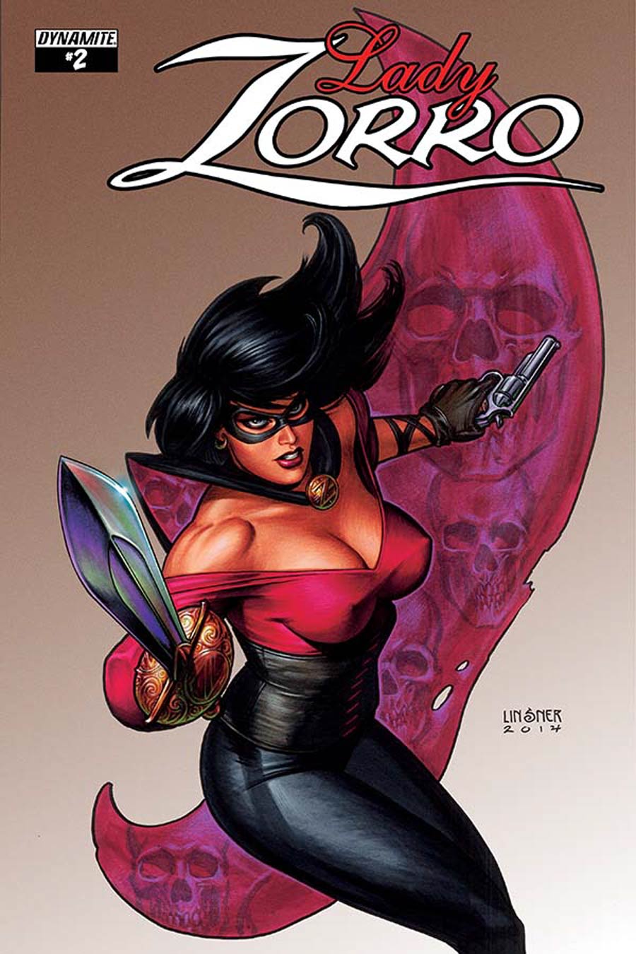 Lady Zorro #2 Cover A Regular Joseph Michael Linsner Cover