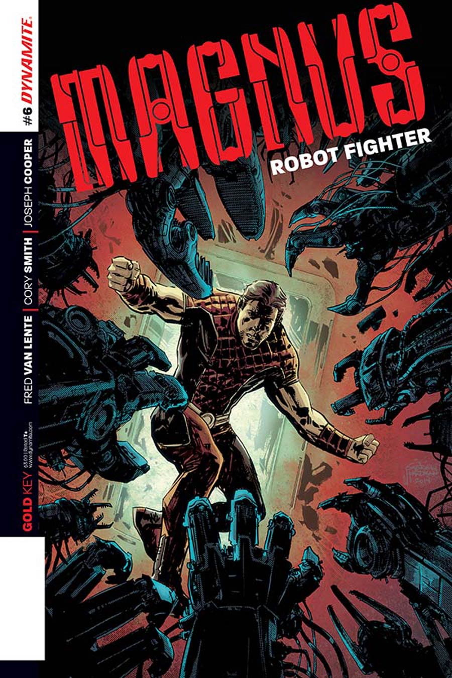 Magnus Robot Fighter Vol 4 #6 Cover A Regular Gabriel Hardman Cover