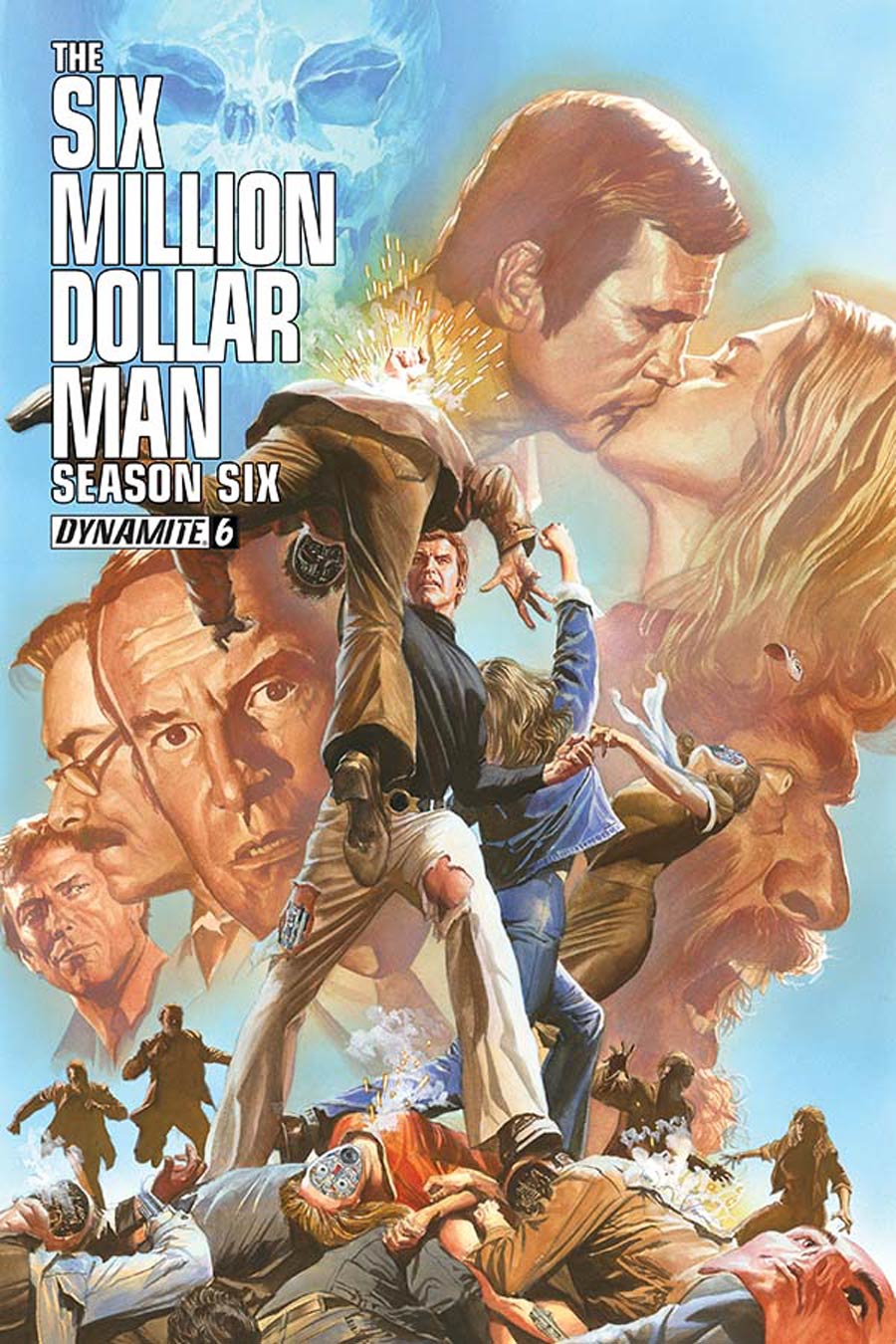 Six Million Dollar Man Season 6 #6 Cover A Regular Alex Ross Cover