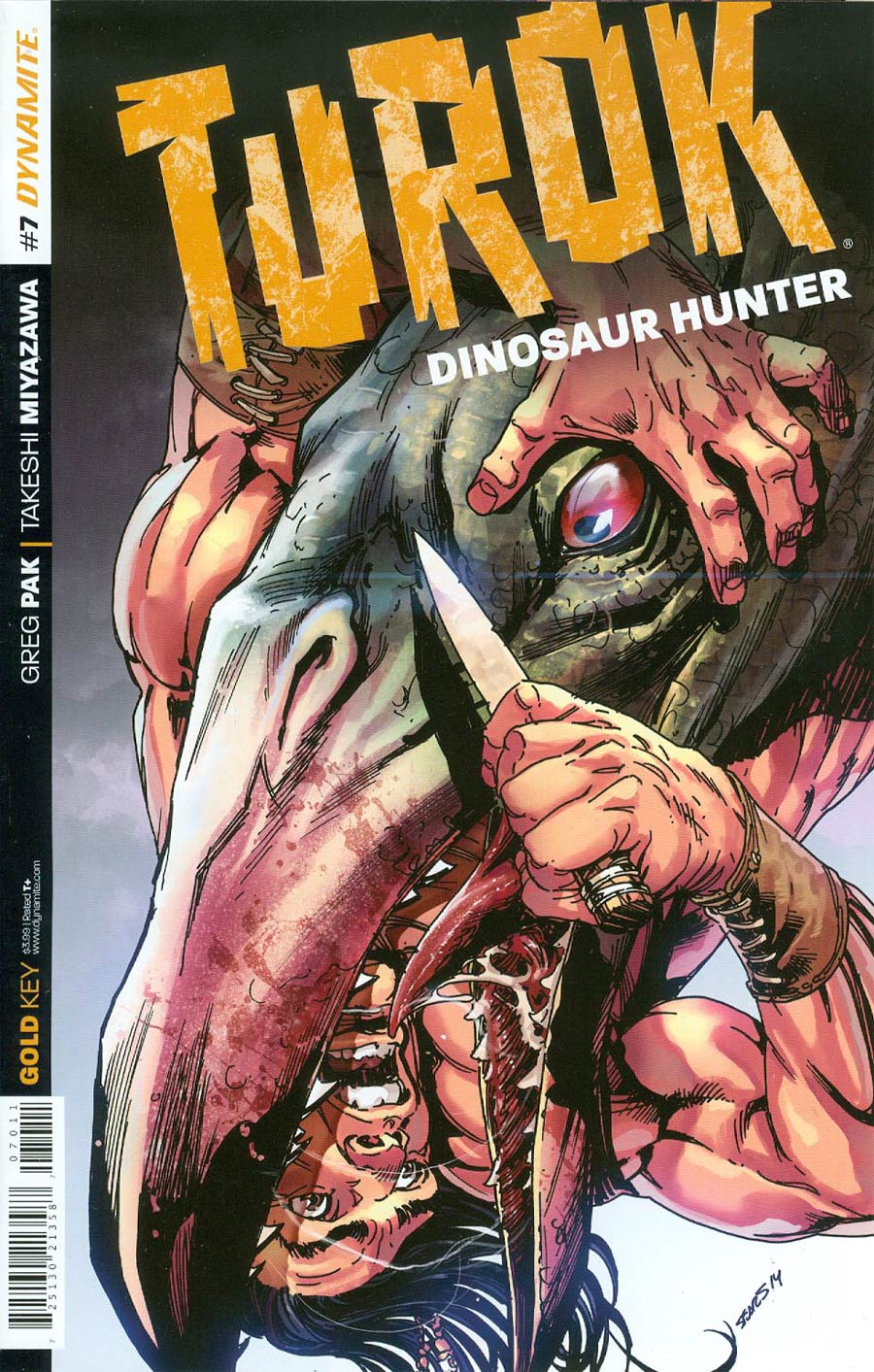 Turok Dinosaur Hunter Vol 2 #7 Cover A Regular Bart Sears Cover