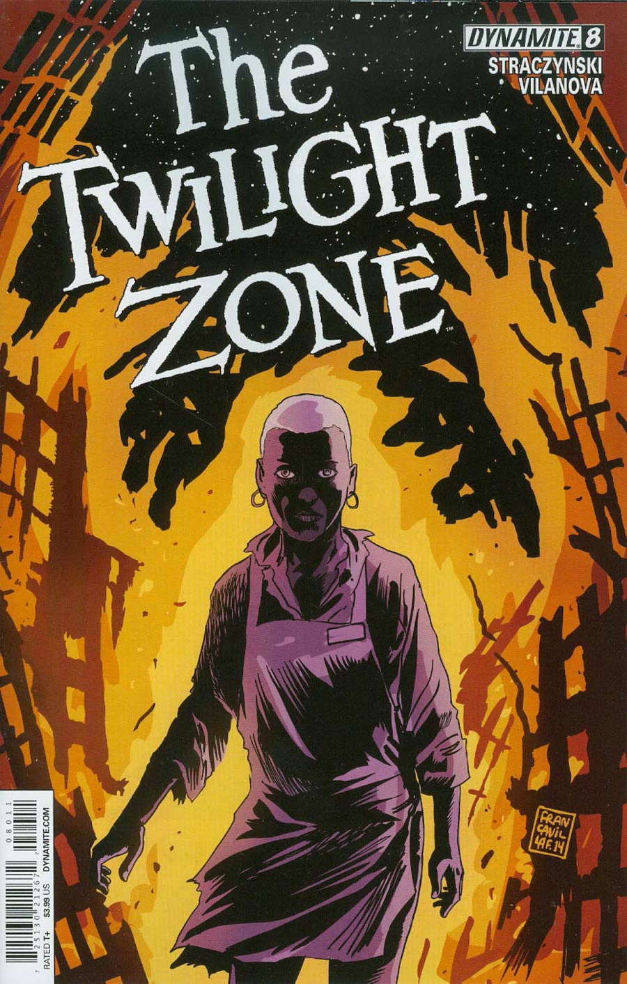 Twilight Zone Vol 5 #8 Cover A Regular Francesco Francavilla Cover