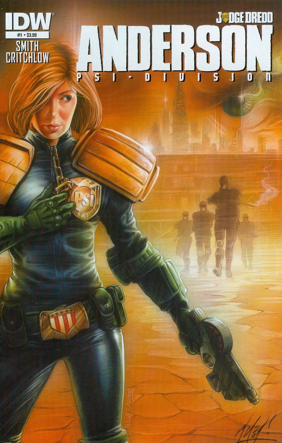 Judge Dredd Anderson Psi-Division #1 Cover A Regular Matt Haley Cover