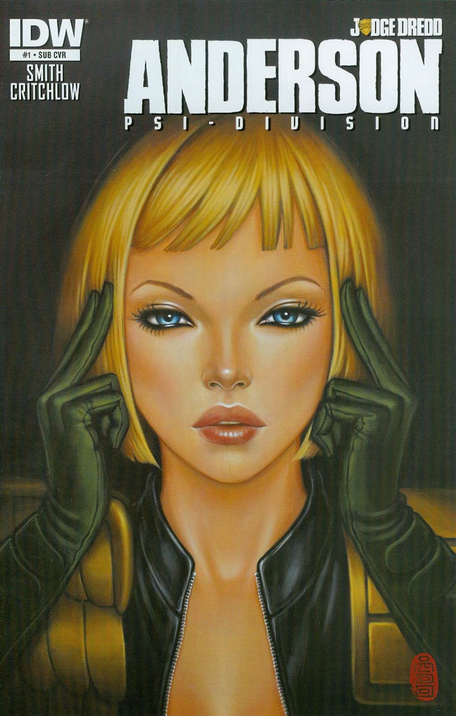 Judge Dredd Anderson Psi-Division #1 Cover B Variant Mimi Yoon Subscription Cover