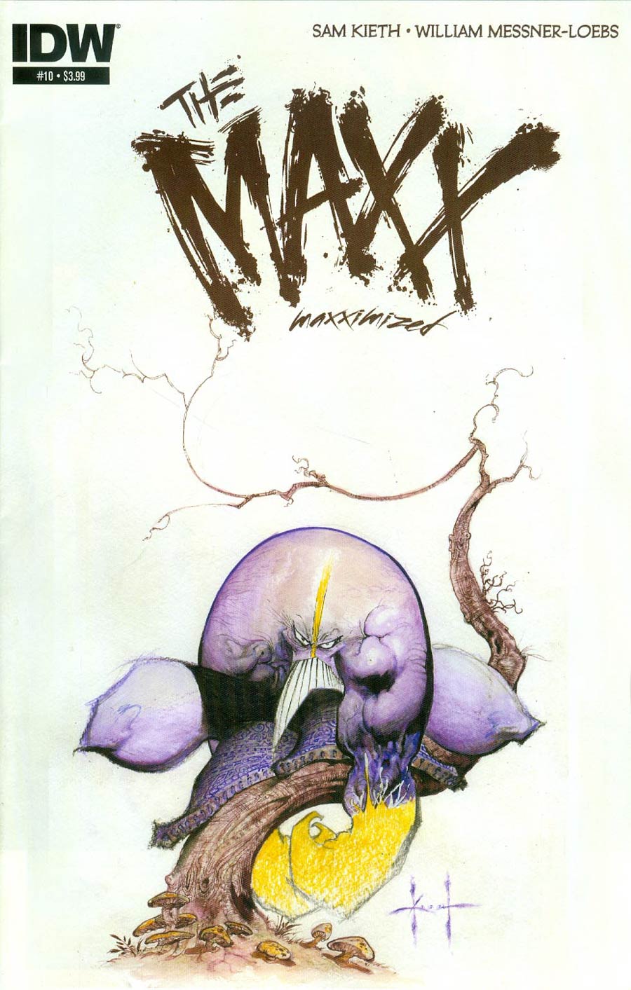 Maxx Maxximized #10 Cover A Regular Sam Kieth Cover