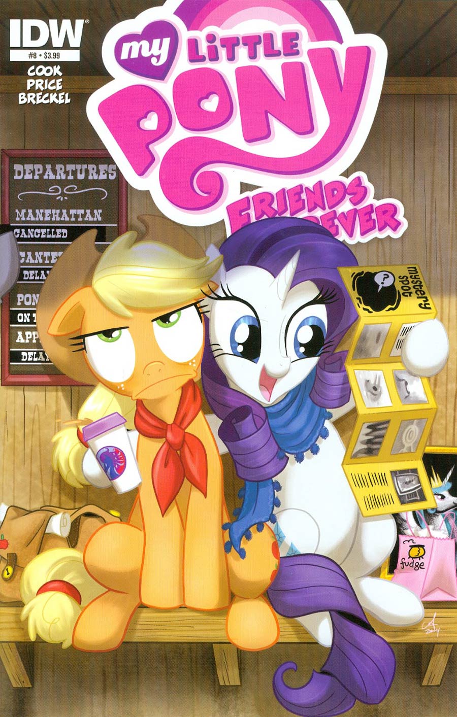 My Little Pony Friends Forever #8 Cover A Regular Amy Mebberson Cover