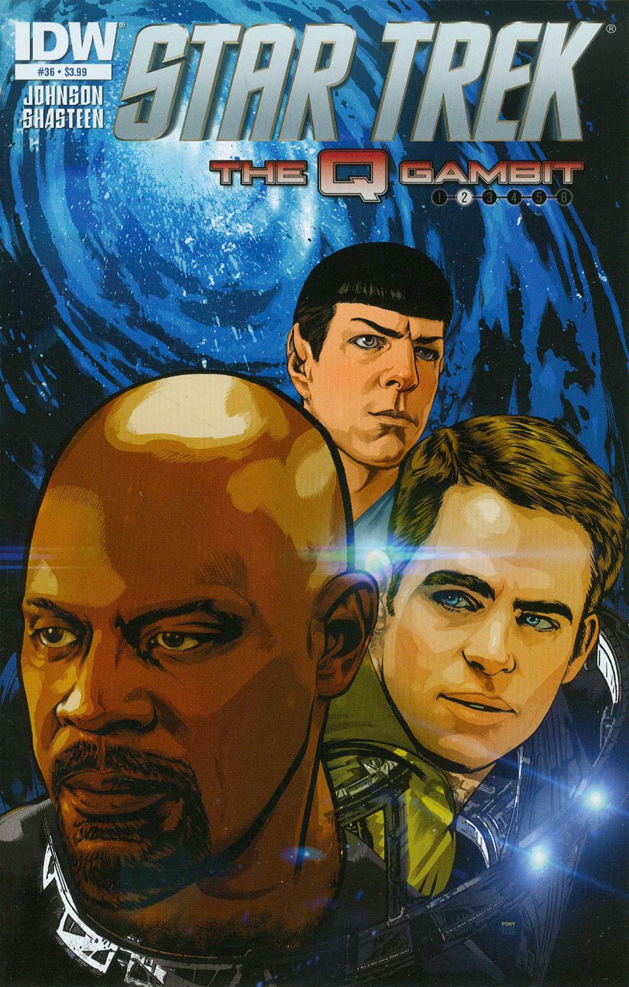 Star Trek (IDW) #36 Cover A Regular Tony Shasteen Cover