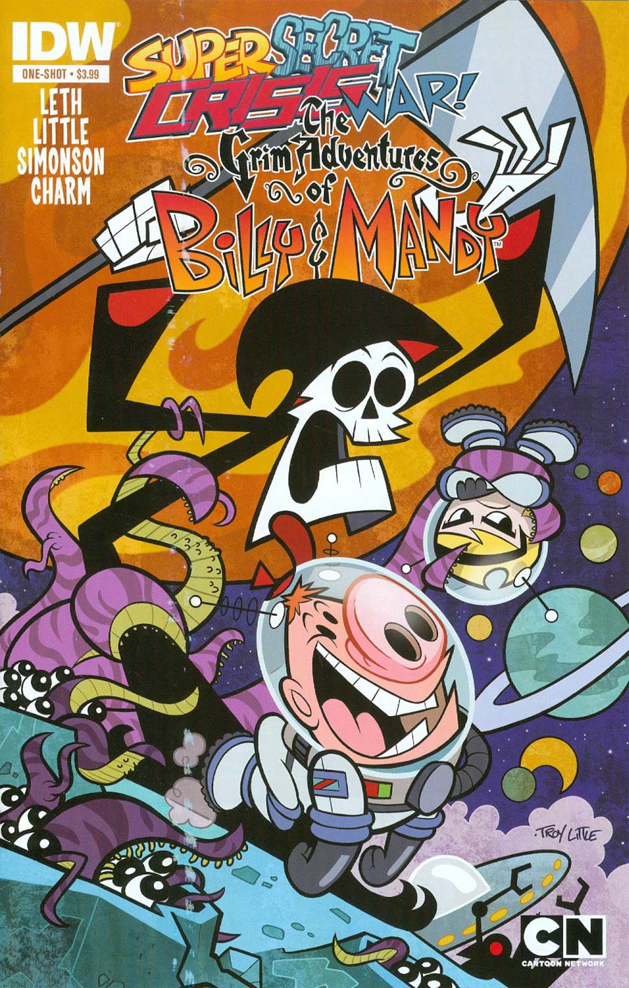 Super Secret Crisis War Grim Adventures Of Billy & Mandy #1 Cover A Regular Troy Little Cover